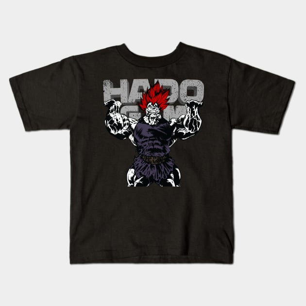 hado gym Kids T-Shirt by berserk